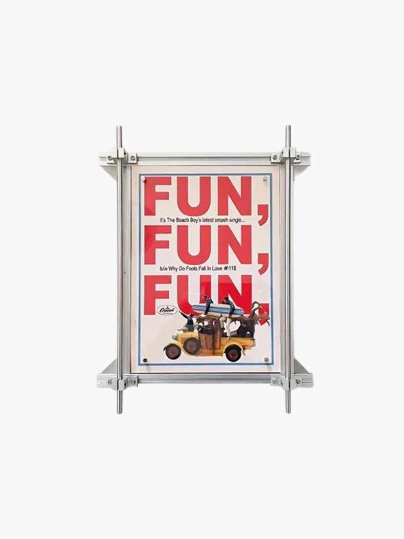 Optical Axis LED Photo Frame - Wall-Mountable and Desktop Display