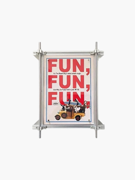 Optical Axis LED Photo Frame - Wall-Mountable and Desktop Display